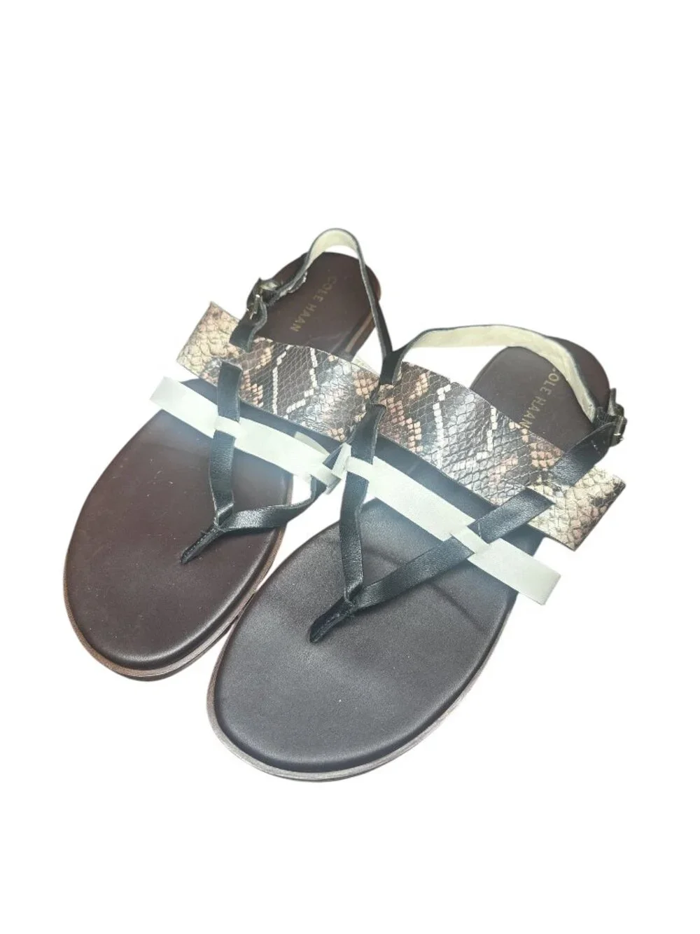 Cole Haan Python Sandals Size 7